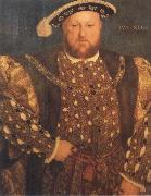 Hans holbein the younger Portrait of Henry Viii oil on canvas